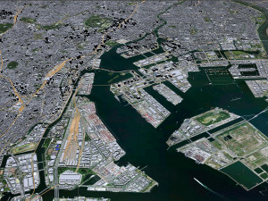Tokyo city Japan 80km Modelo 3D