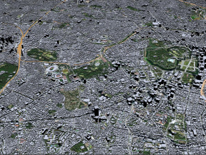 Tokyo city Japan 80km Modelo 3D