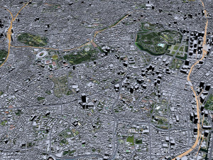 Tokyo city Japan 40km 3D Model