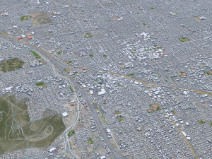 Tucson city Arizona USA 70km Modelo 3D