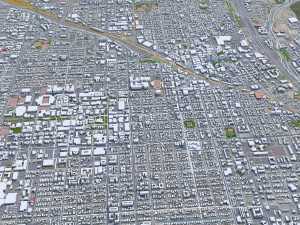 Tucson city Arizona USA 70km Modelo 3D