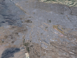Tucson city Arizona USA 70km Modelo 3D