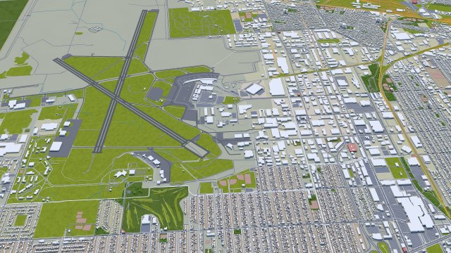 Winnipeg City Manitoba Canada 60km 3D Модель In Здания 3DExport