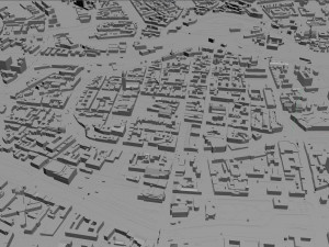 Wroclaw city Poland 50km 3D मॉडल
