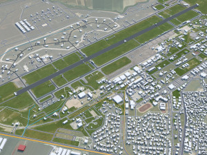 Adana city Turkey 30km 3D Model