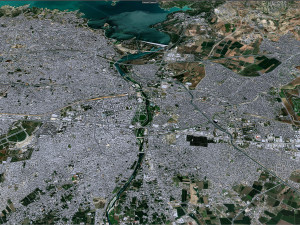 Adana city Turkey 30km 3D Model