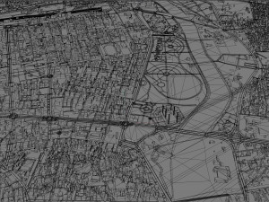Adana city Turkey 30km 3D Model
