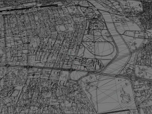 Місто Адана Туреччина 30 км 3D Модель