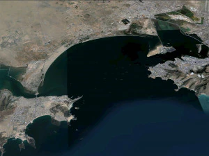 Aden city Yemen 35km 3D Model