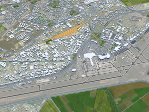 Algiers city Algeria 60km 3D Model