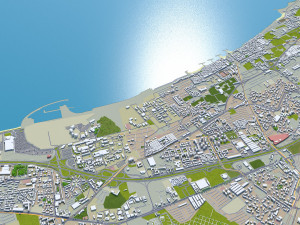Algiers city Algeria 60km Modelo 3D