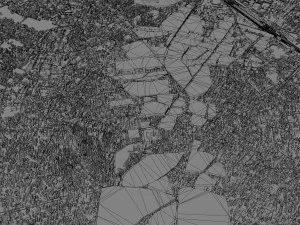 Aligarh city Uttar Pradesh India 15km 3D Model