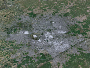 Amritsar city Punjab India 30km Modello 3D