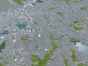 Antananarivo city Madagascar 35km Modelo 3D