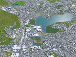 Antananarivo city Madagascar 35km Modelo 3D