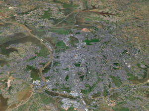 Antananarivo city Madagascar 35km Modelo 3D