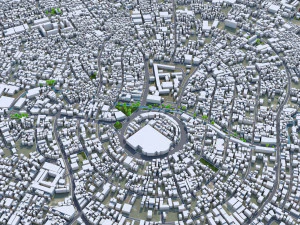 Antipolo city Rizal Philippines 30km 3D Model