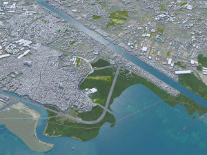 Antipolo city Rizal Philippines 30km 3D Model