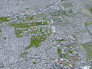 Antipolo city Rizal Philippines 30km Modelo 3D