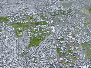 Antipolo city Rizal Philippines 30km 3D Model