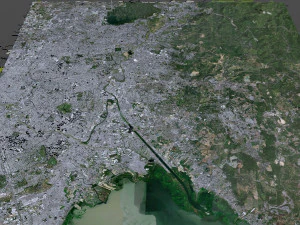 Antipolo city Rizal Philippines 30km 3D Model