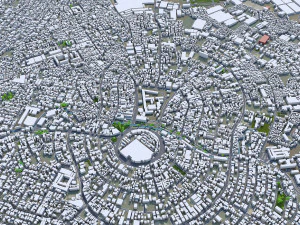Antipolo city Rizal Philippines 30km 3D Model