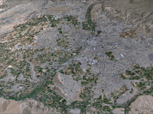Arequipa city Peru 35km Model 3D