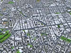 Asmara city Eritrea 15km Modello 3D