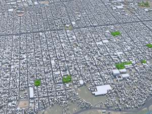 Barquisimeto city Lara Venezuela 30km Modelo 3D