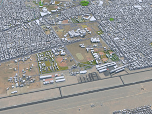 Barquisimeto city Lara Venezuela 30km Modelo 3D