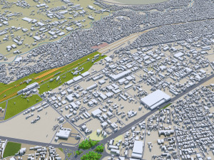 Barquisimeto city Lara Venezuela 30km Modelo 3D