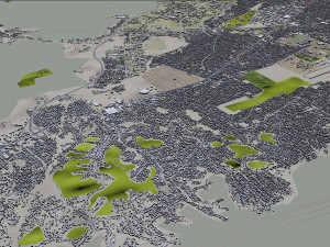 Barquisimeto city Lara Venezuela 30km Modelo 3D