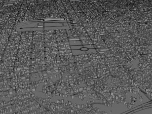 Barquisimeto city Lara Venezuela 30km Modelo 3D