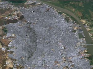 Barranquilla city Atlantico Colombia 25km Modelo 3D