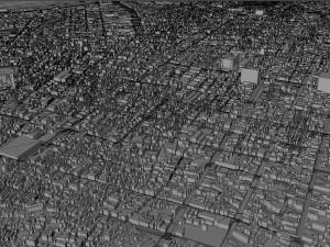 Belem city Brazil 40km Modello 3D