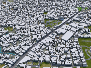 Bien Hoa Dong Nai city Vietnam 25km 3D Модель