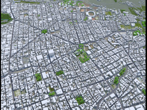 Bucaramanga city Santander Colombia 15km Modelo 3D