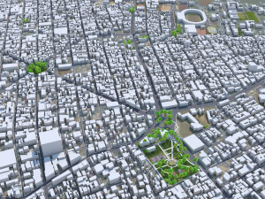 Bucaramanga city Santander Colombia 15km Modelo 3D