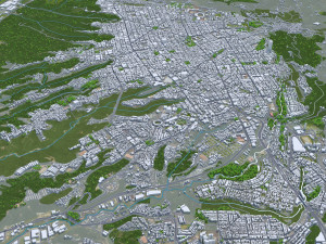 Bucaramanga city Santander Colombia 15km Modelo 3D