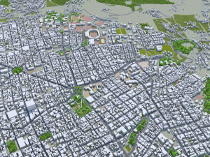 Bucaramanga city Santander Colombia 15km Modelo 3D