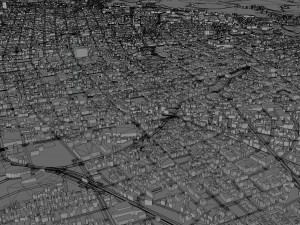 Bucaramanga city Santander Colombia 15km Modelo 3D