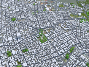 Bucaramanga city Santander Colombia 15km Modelo 3D