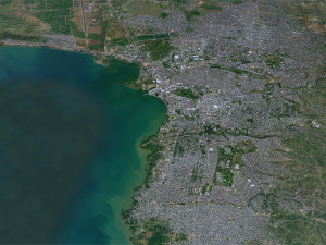 Bujumbura city Burundi 25km Model 3D