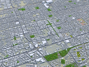Cancun Quintana Roo city Mexico 30km 3D 模型