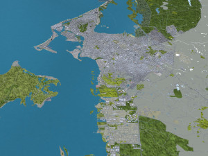 Cartagena city Bolivar Colombia 22km 3D Model