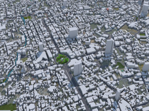 Cebu city Philippines 30km Modèle 3D