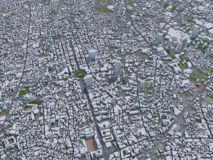Cebu city Philippines 30km Modèle 3D