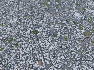 Cebu city Philippines 30km 3D Model