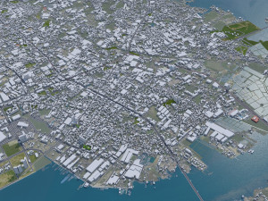 Cebu city Philippines 30km Modèle 3D