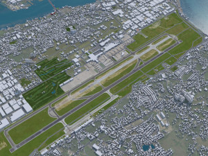 Cebu city Philippines 30km Modèle 3D